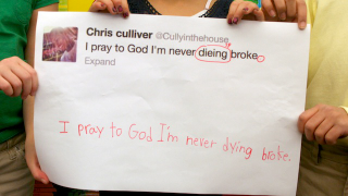 Illustration for article titled Second Graders Correct Tweets From NFL Players And It's Magical